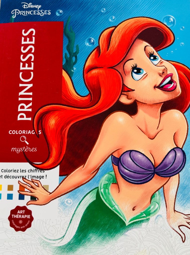 Cover van Disney kleuren op nummer Prinsessen
