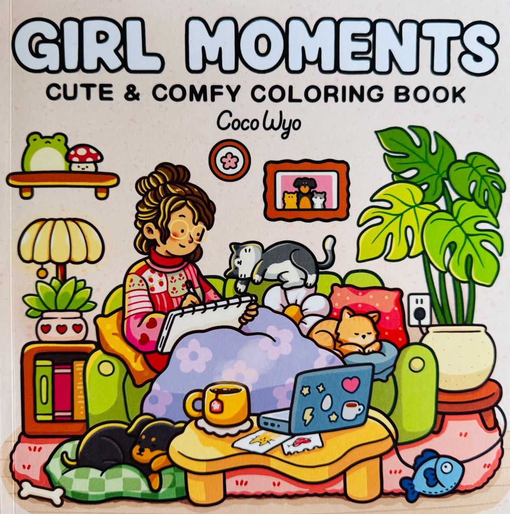 Cover van kleurboek Girl Moments