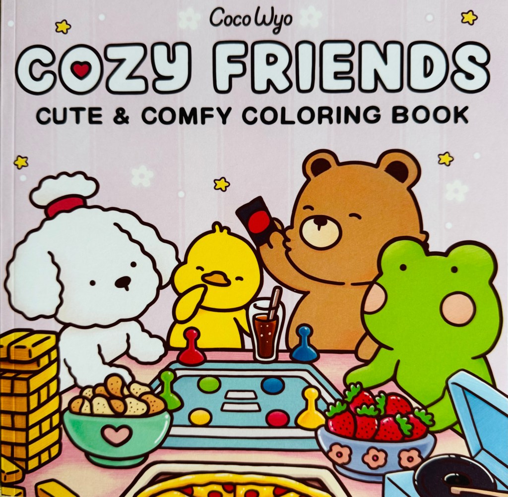 Cover van kleurboek Cozy Friends