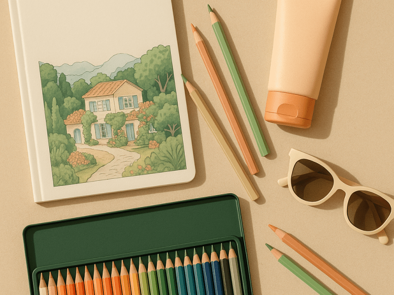 🌴 Ik ga op vakantie en neem mee… creatieve&nbsp;ontspanning!