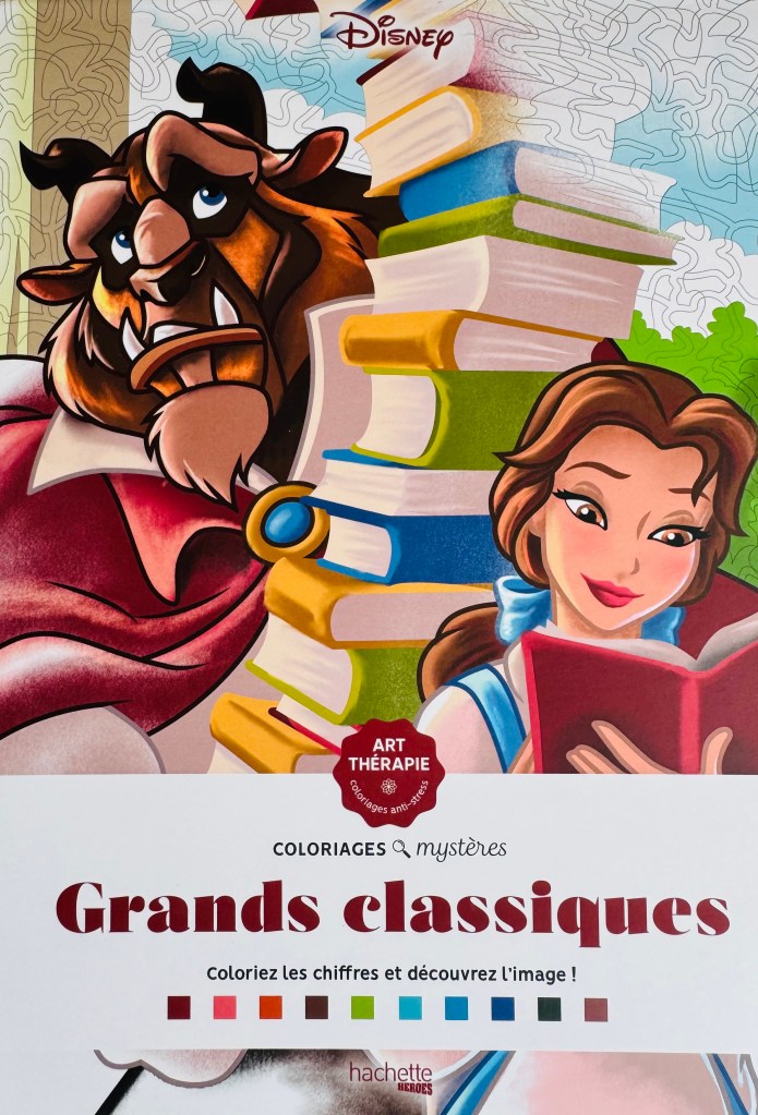 Cover van kleurboek Grands Classiques bloc