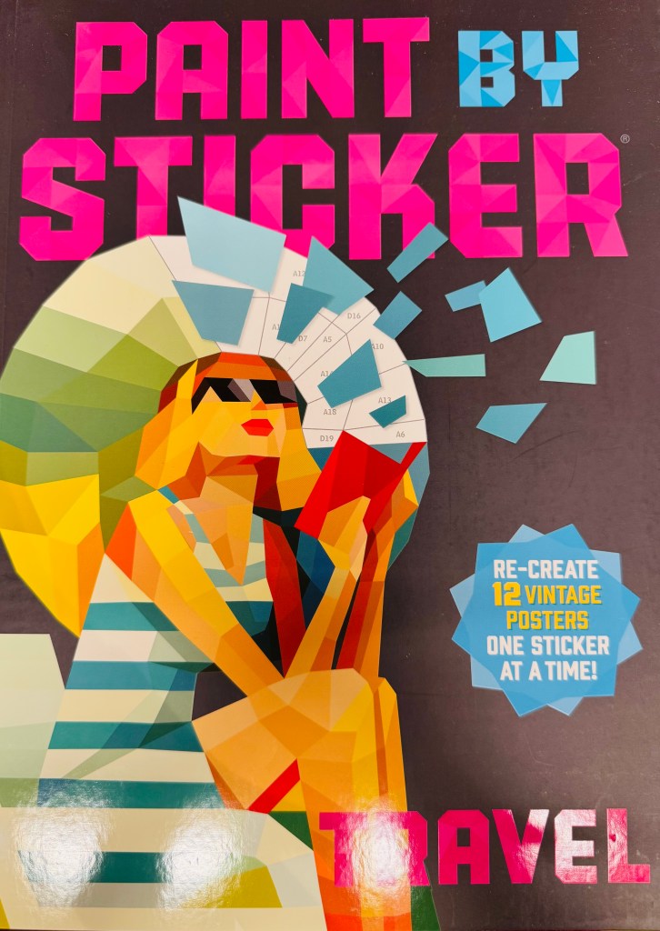 Cover van paint by sticker travel