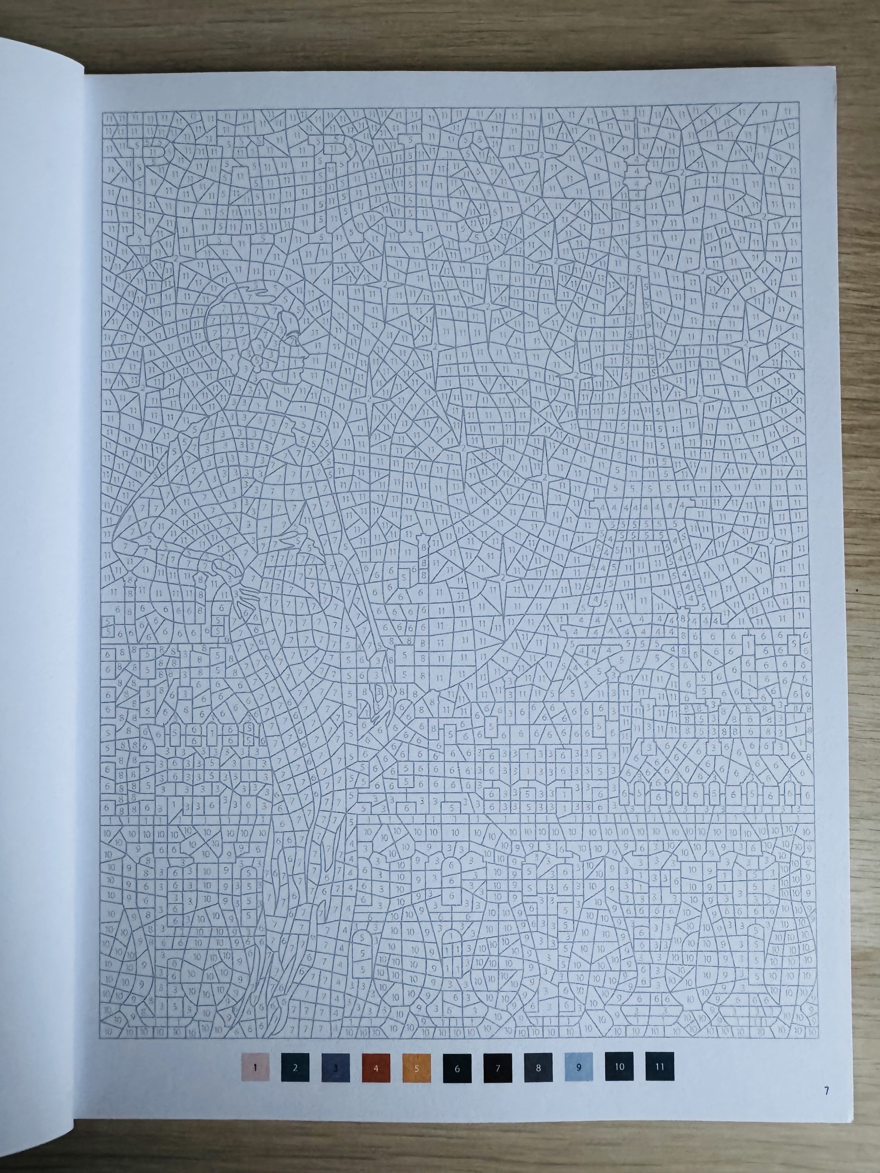 Nog niet ingekleurde kleurplaat uit het kleurboek Incroyables Annees Folles