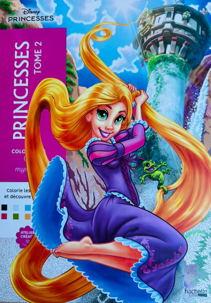 Voorkant kleurboek Princesses Tome 2