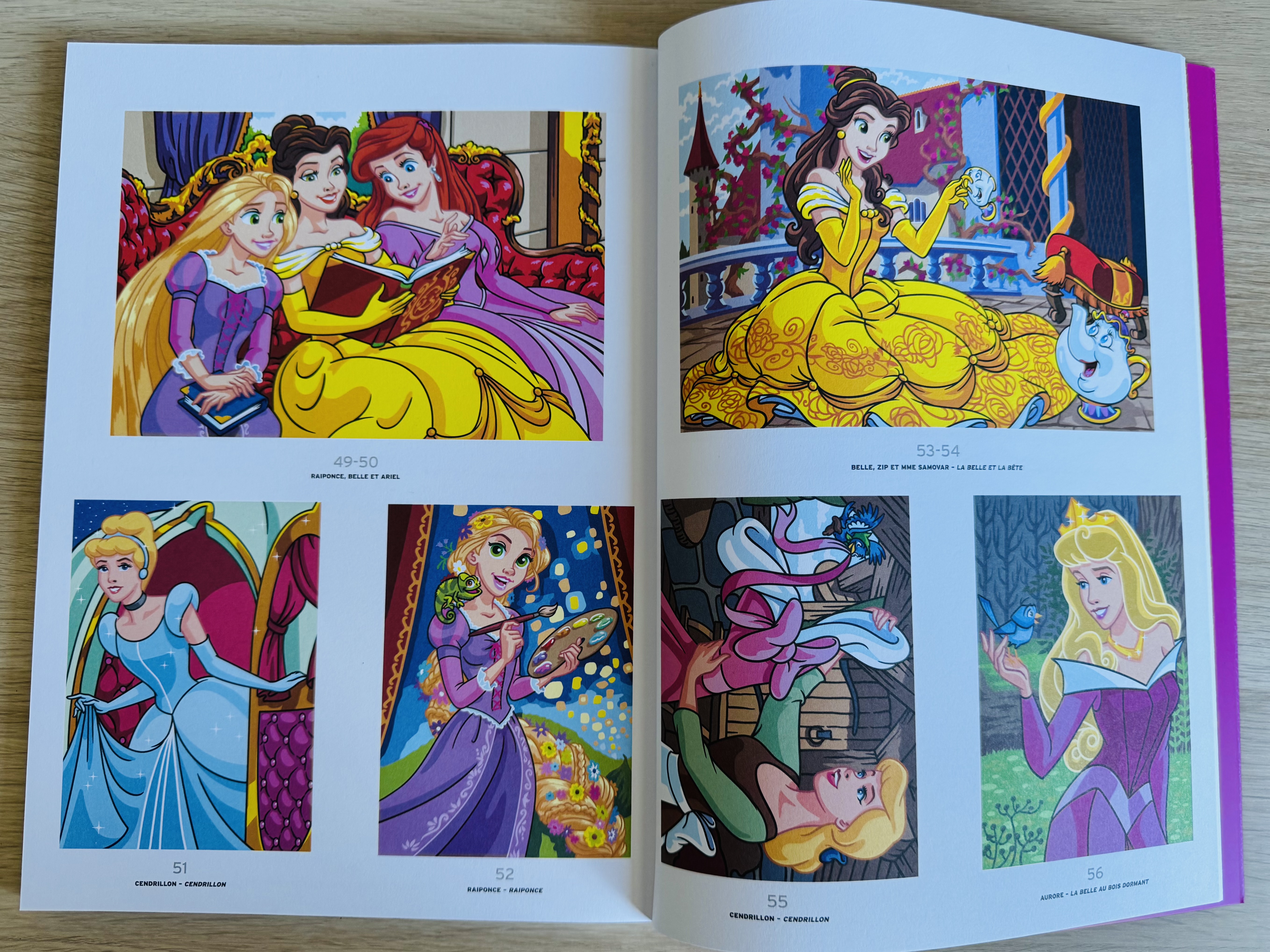 Voorbeeld kleurplaten uit Princesses Tome 2
