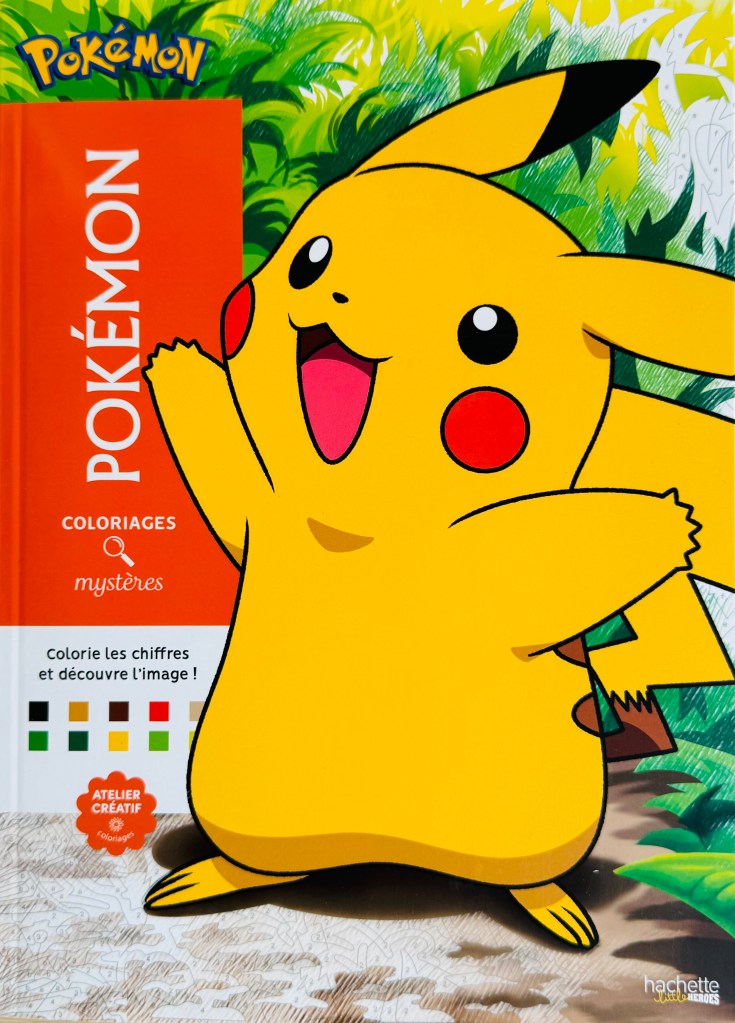 Kaft van Pokemon kleurboek