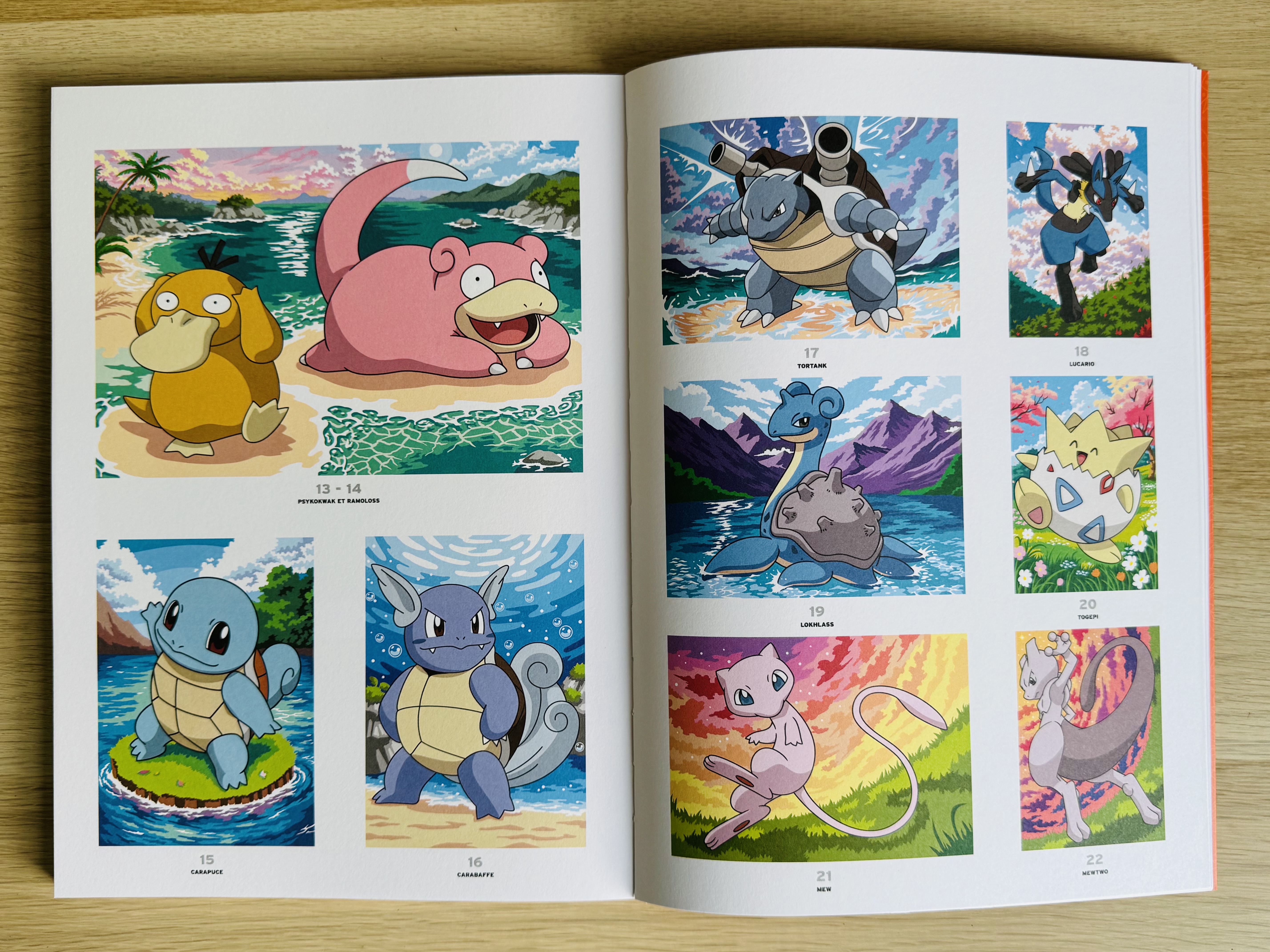 Voorbeeld kleurplaten uit Pokemon kleurboek