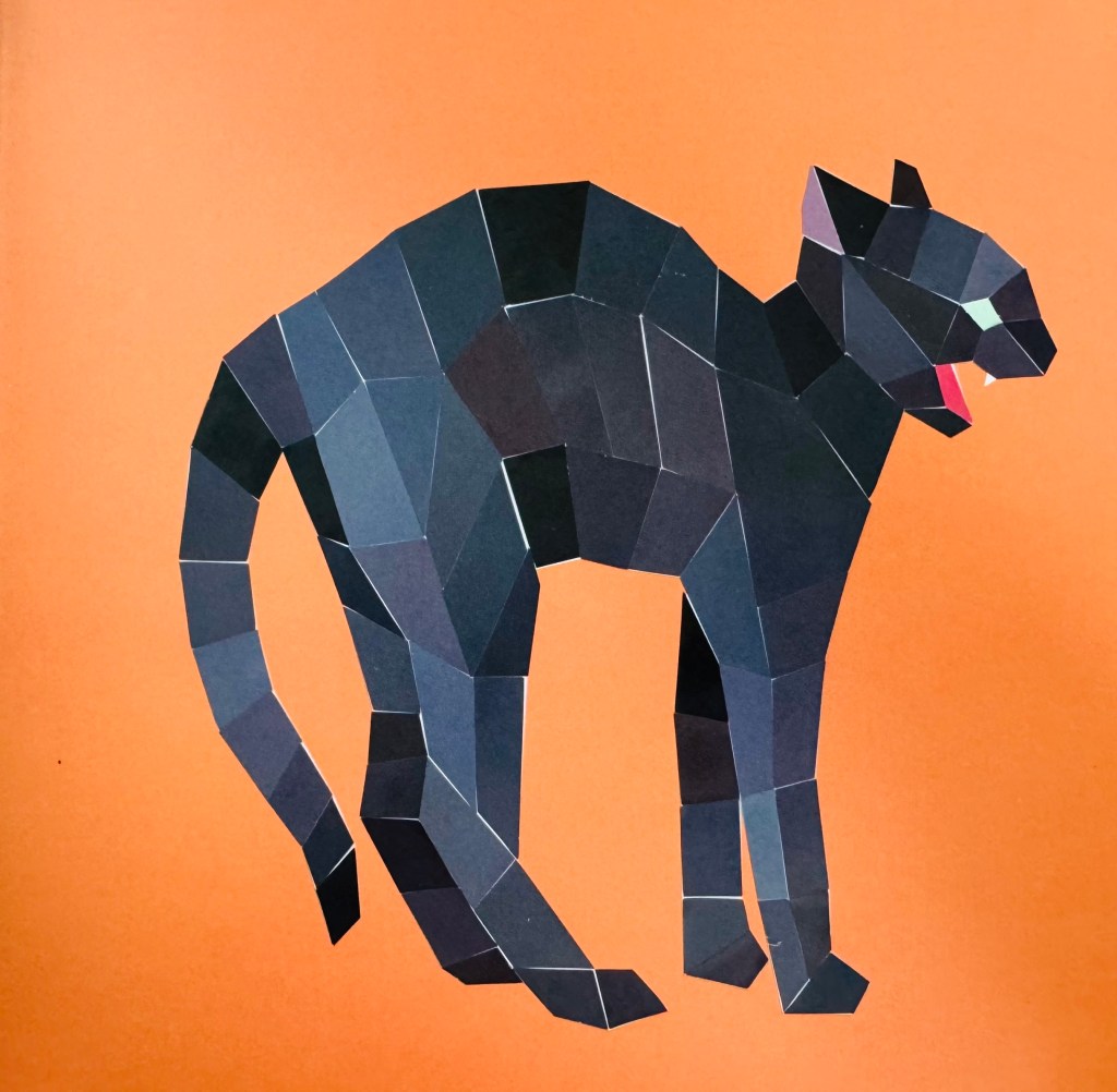 Paint by Sticker van een kat