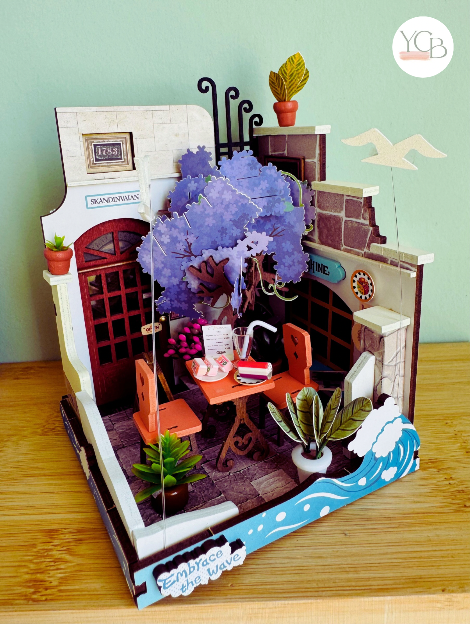 Rolife Sea Holiday Restaurant miniatuurhuisje die af is