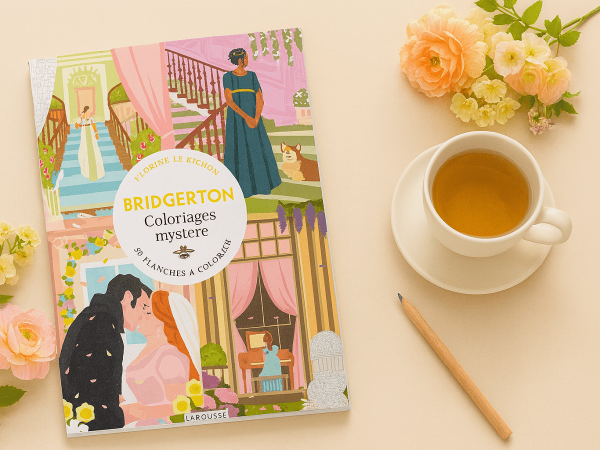 Bridgerton Coloriage Mystère – een pastelwereld vol&nbsp;romantiek