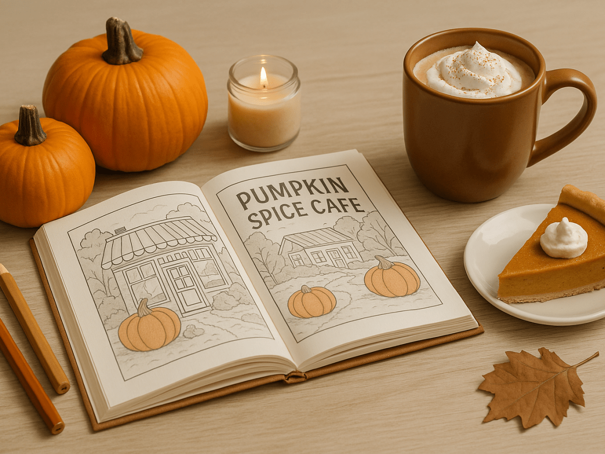 Van roman tot kleurboek: het heerlijke Pumpkin Spice&nbsp;Café-gevoel