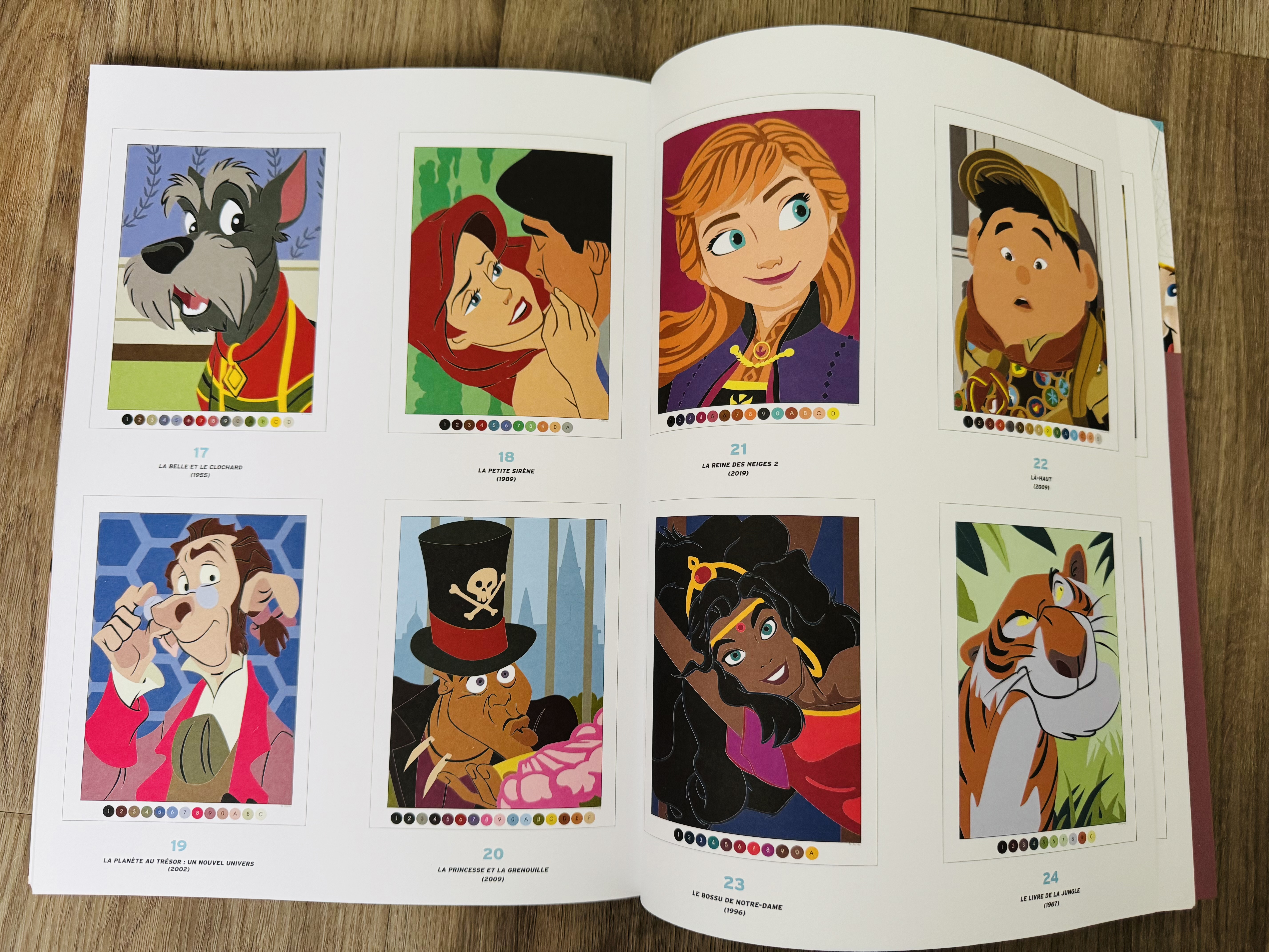 Voorbeelden uit het kleurboek Trompe-L’oeil