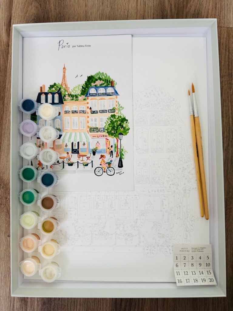 Alle onderdelen uit het Paris pakket