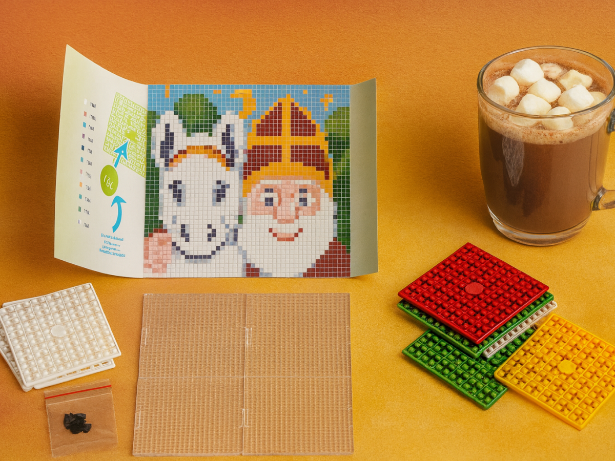 Pixelhobby Sinterklaas met Paard: een klein Sintproject voor een groots gezellig&nbsp;moment