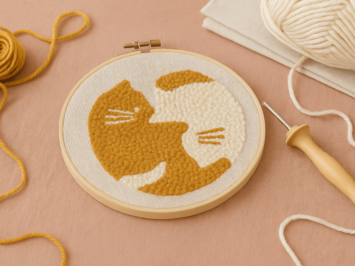 Punch needlen – met naald en draad tot rust&nbsp;komen