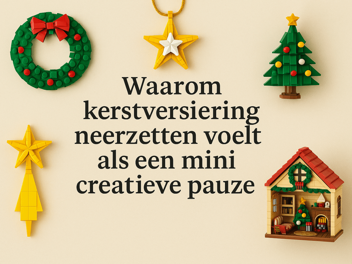Waarom kerstversiering neerzetten voelt als een mini creatieve&nbsp;pauze