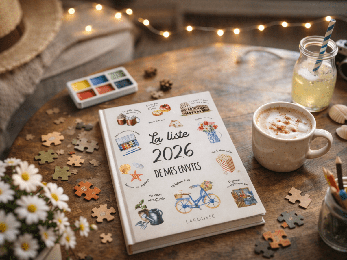 La liste de 2026 de mes envies – een wensenlijstje, maar dan&nbsp;leuk