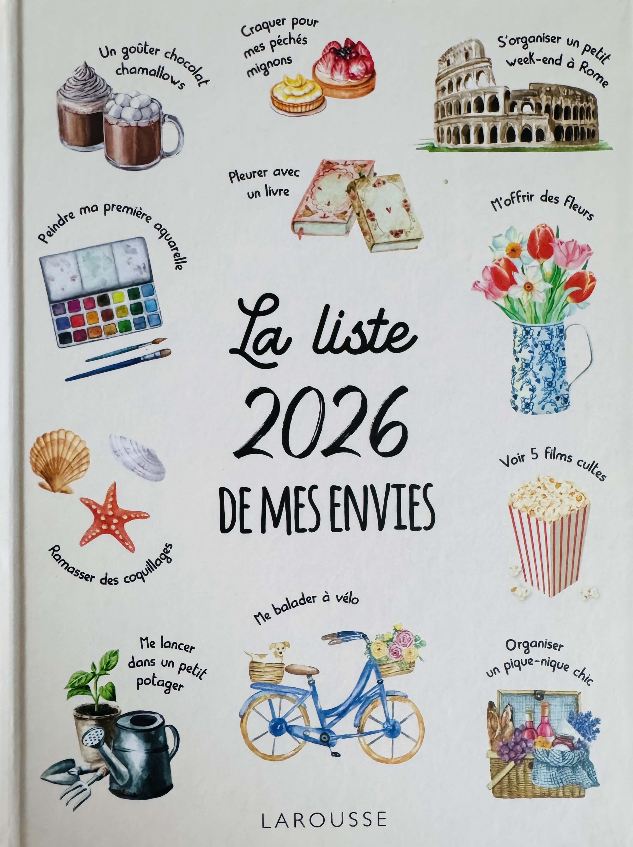 Kaft van La liste de mes envies 2026