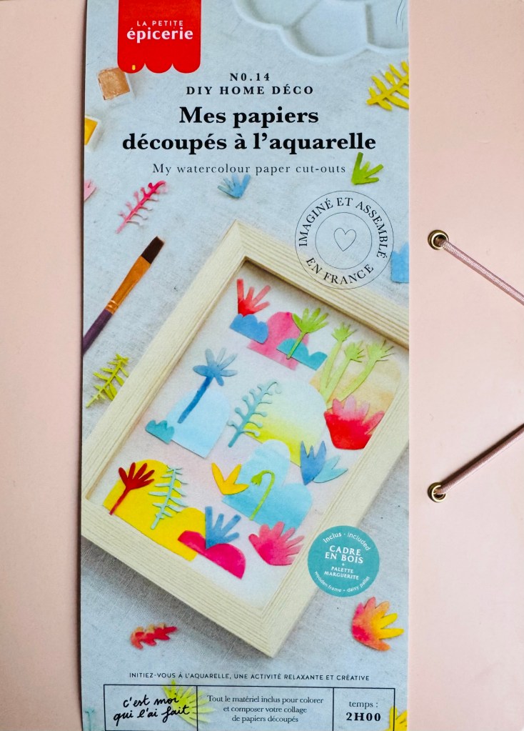 Watercolor cutouts DIY pakket