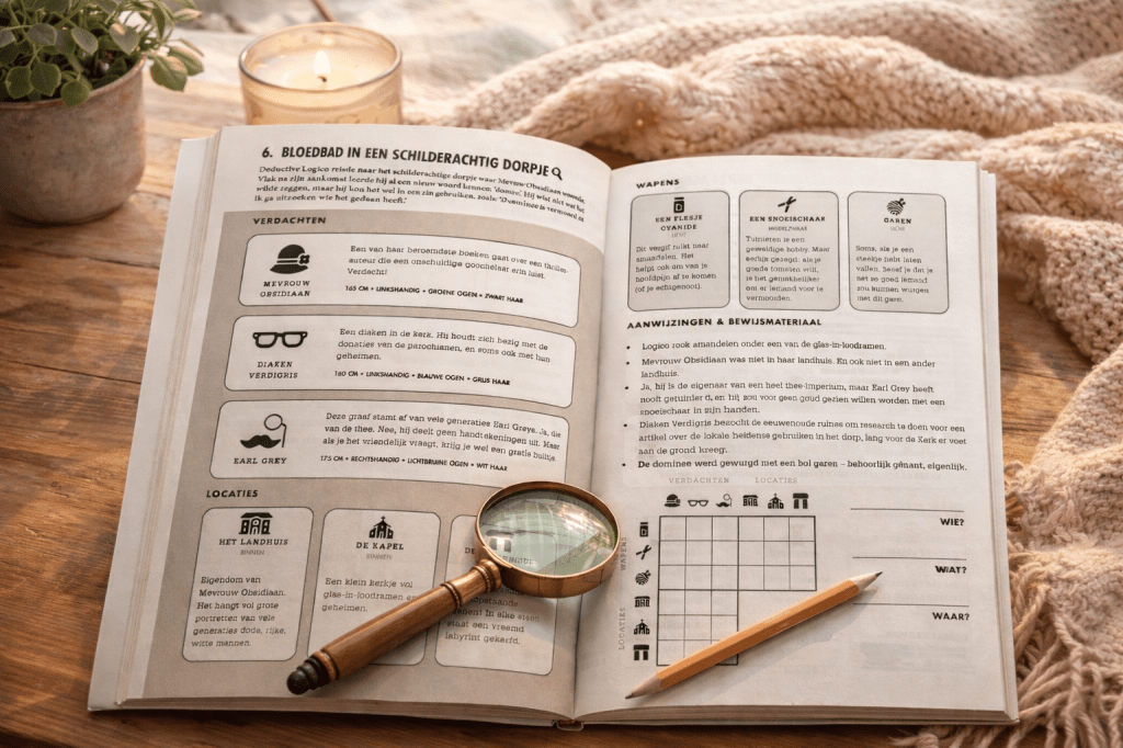 Murdle: mijn nieuwe favoriete mini-mysterie voor een heerlijke creatieve&nbsp;break