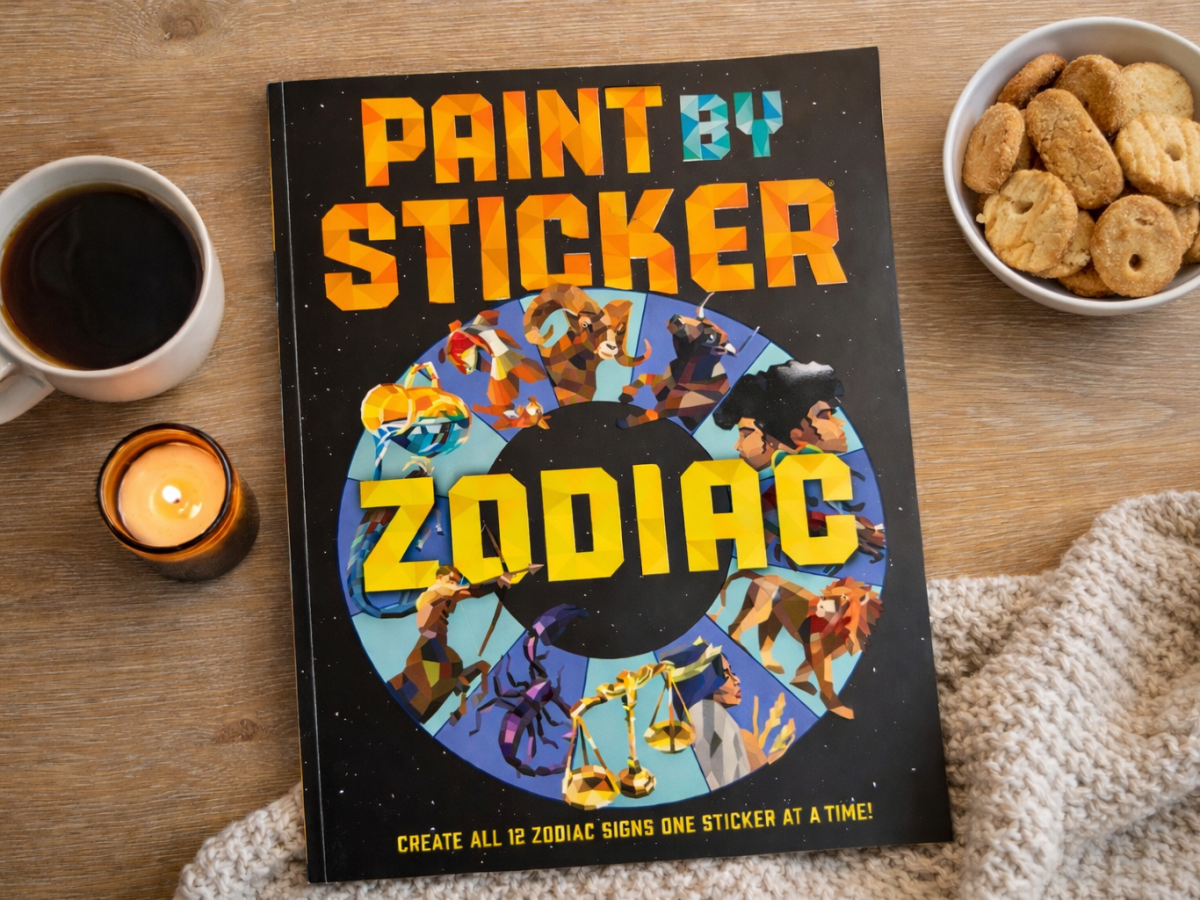 Elke maand een sterrenbeeld (plakken): Paint by Sticker&nbsp;Zodiac