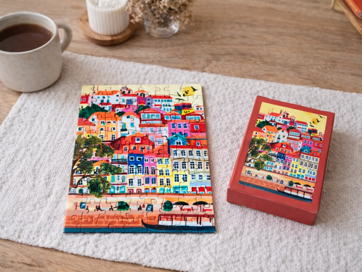 Mini puzzels van Piecely: klein doosje, grote&nbsp;ontspanning