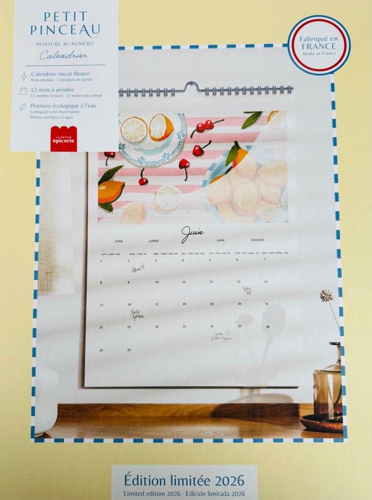 Doos van de kalender
