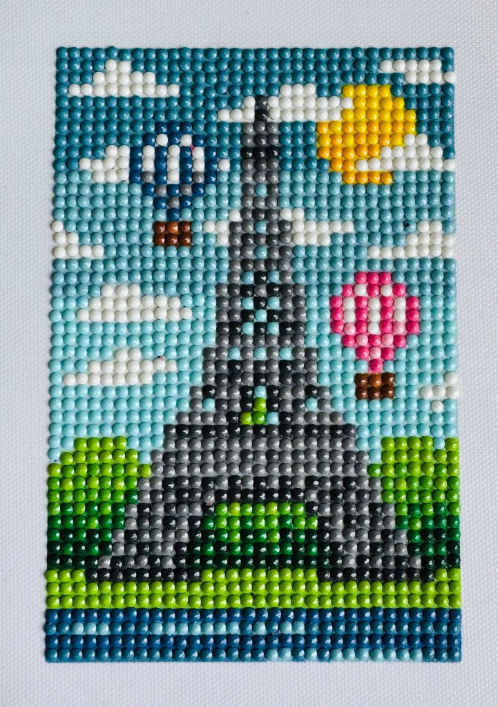 Diamond painting van de Eiffeltoren