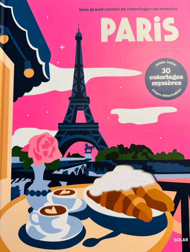 Kaft van Paris kleurboek