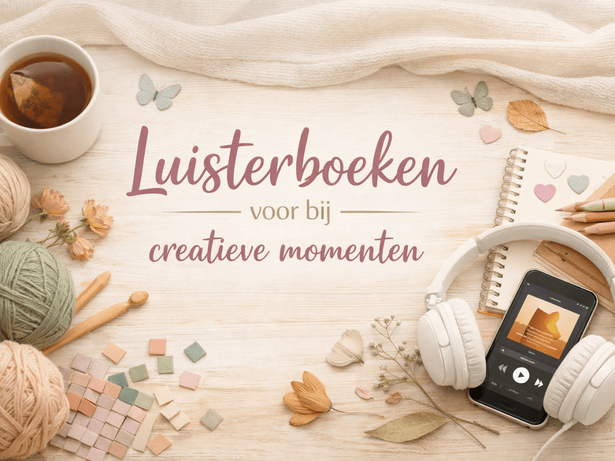 Luisterboeken & creatieve pauzes: de ideale&nbsp;combi