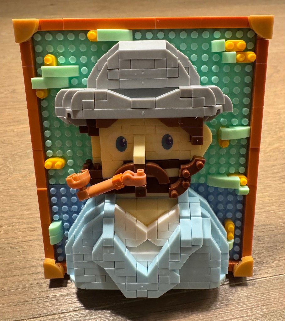 Het schilderijtje van Van Gogh af