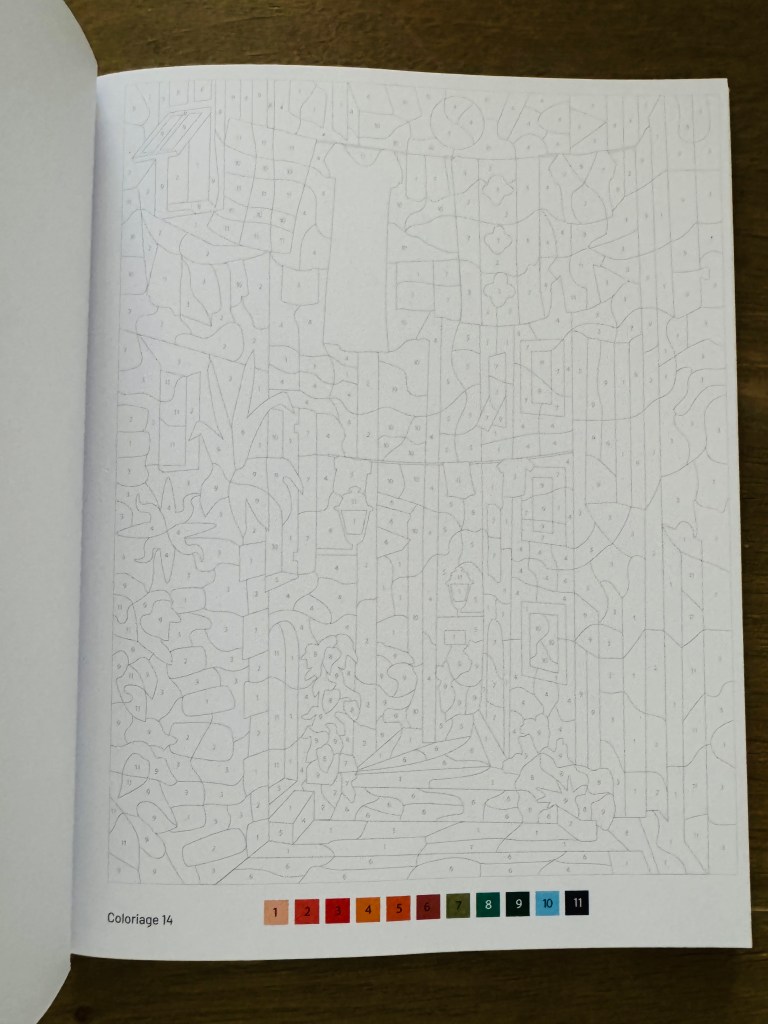 Voorbeeld van niet-ingekleurde kleurplaat