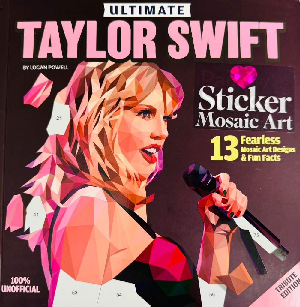 Kaft van Taylor Swift stickerboek