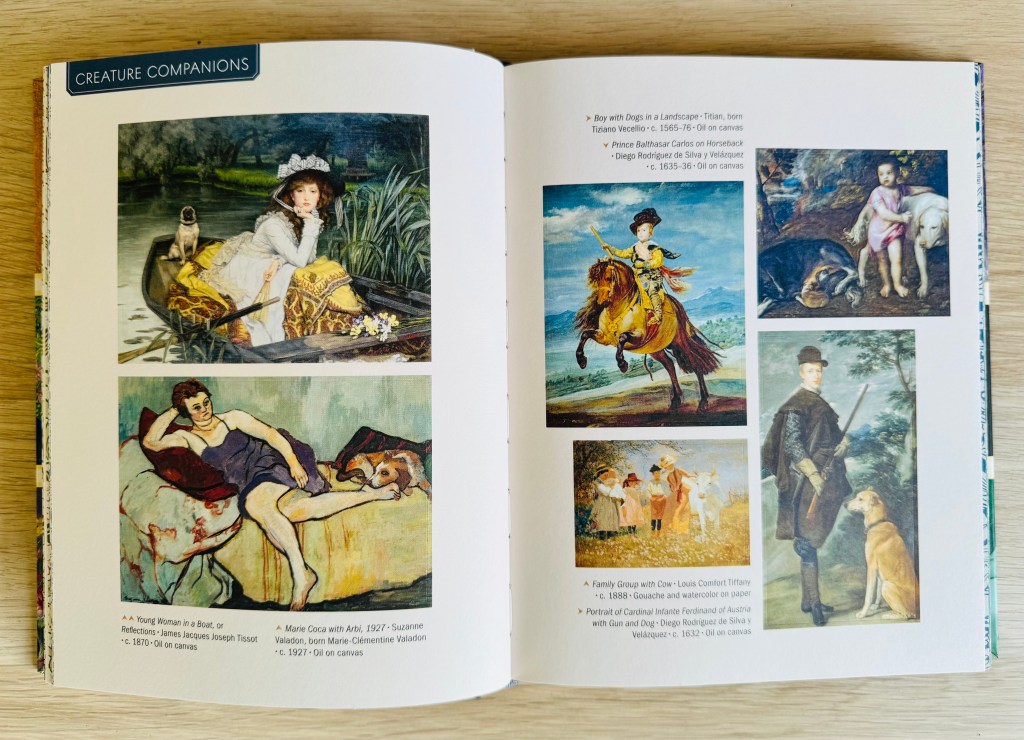 Een pagina uit het boek in de categorie Creature Companions