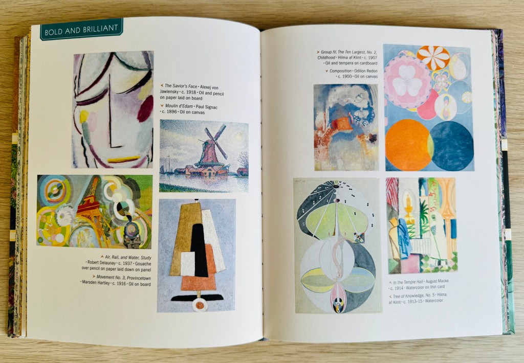 Een pagina uit het boek in de categorie Bold and Brilliant