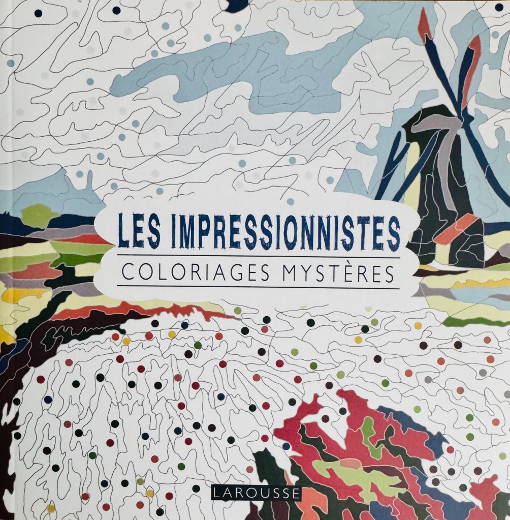 Kaft van les impressionnistes kleurboek
