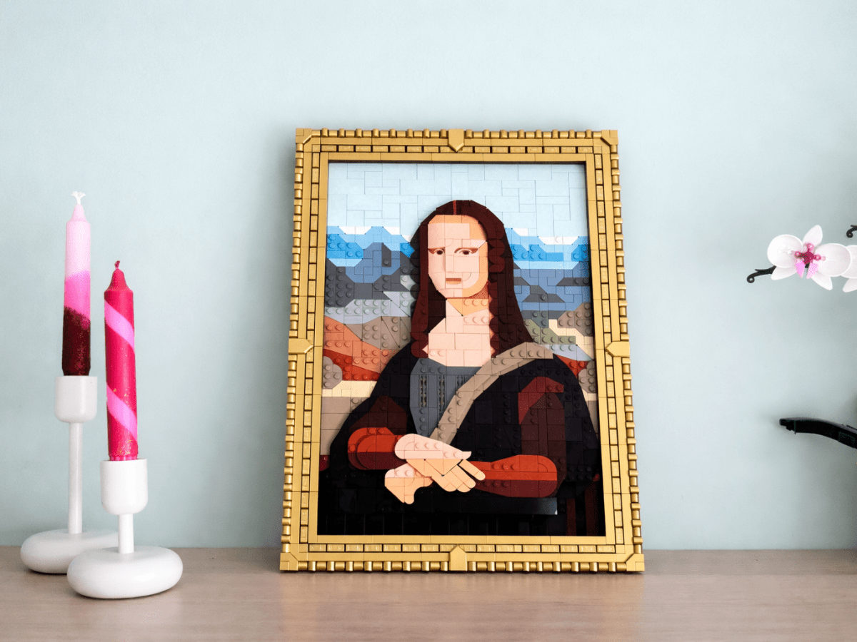 LEGO® Mona Lisa bouwen: een verrassend leuk project voor een rustige&nbsp;avond