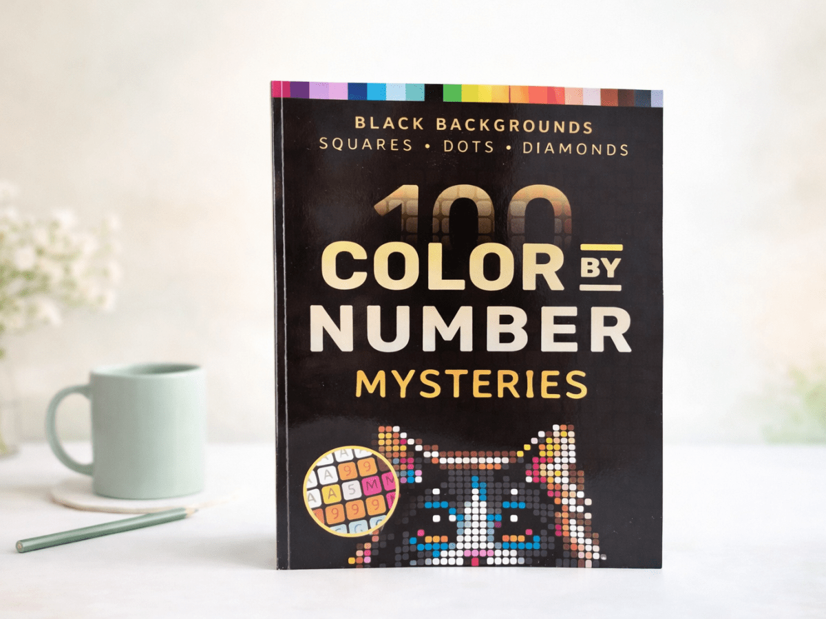 Kleuren in vakjes en langzaam verrast worden: mijn momentjes met 100 Color by Number&nbsp;Mysteries