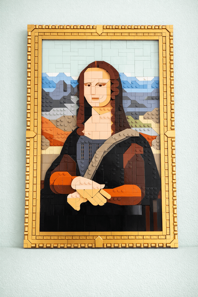 Lego Mona Lisa af