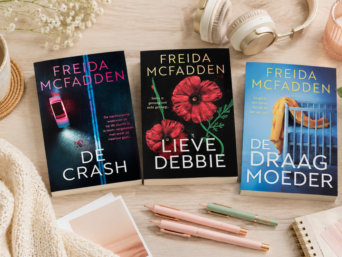 3 luisterboeken van Freida McFadden die perfect zijn tijdens creatief bezig&nbsp;zijn