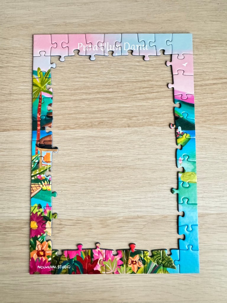 Het randje van de puzzel is gelegd