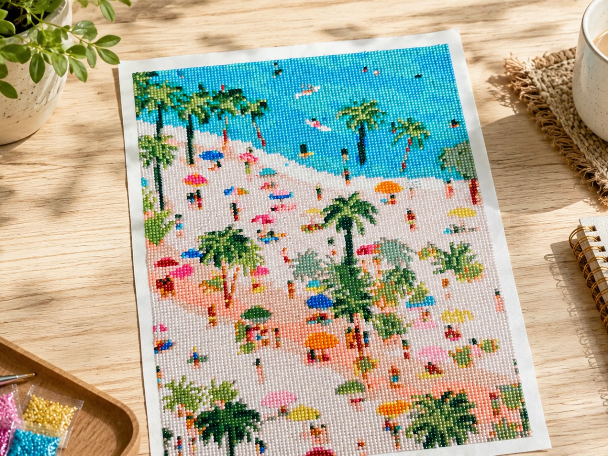 Summer Time diamond painting van La Petite&nbsp;Épicerie