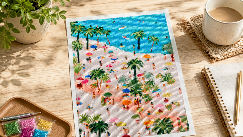 Summer Time diamond painting van La Petite&nbsp;Épicerie