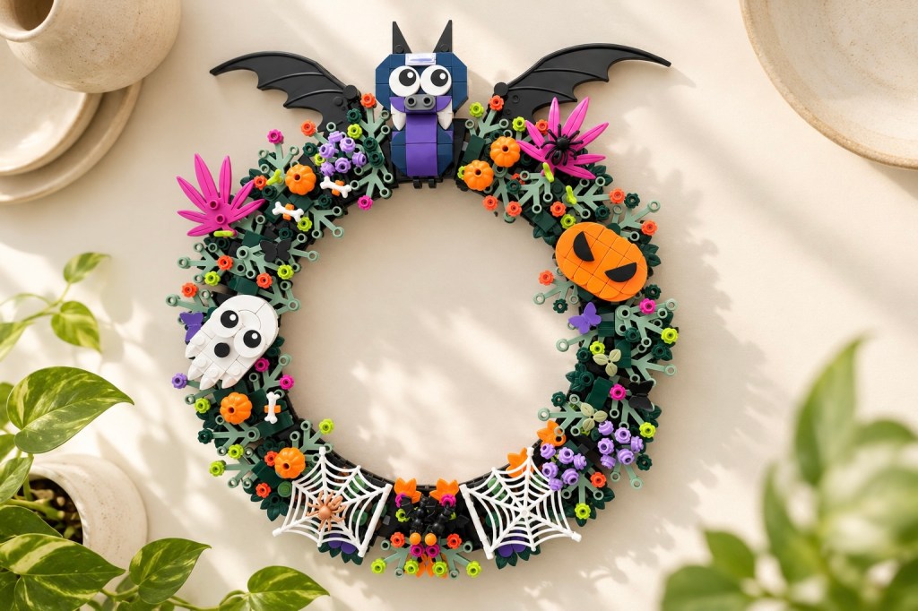 De Lego Halloween krans